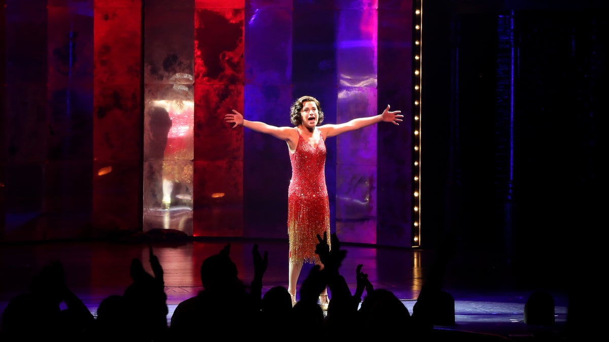 Lea Michele as Fanny Brice in "Funny Girl"