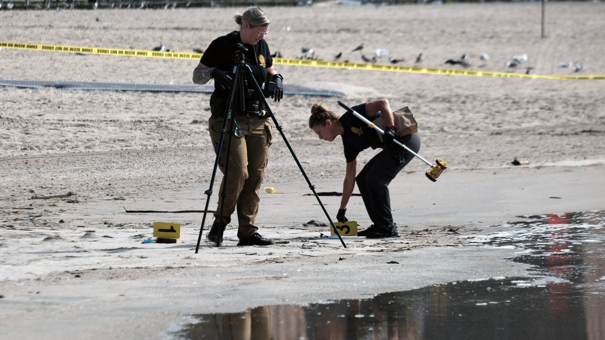 coney island crime scene