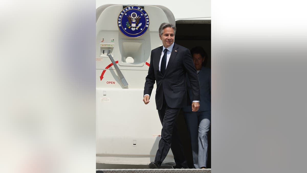 Antony Blinken arrives in Mexico