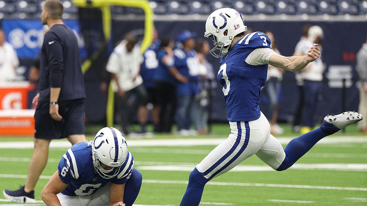 September 12, 2021: Indianapolis Colts kicker Rodrigo Blankenship