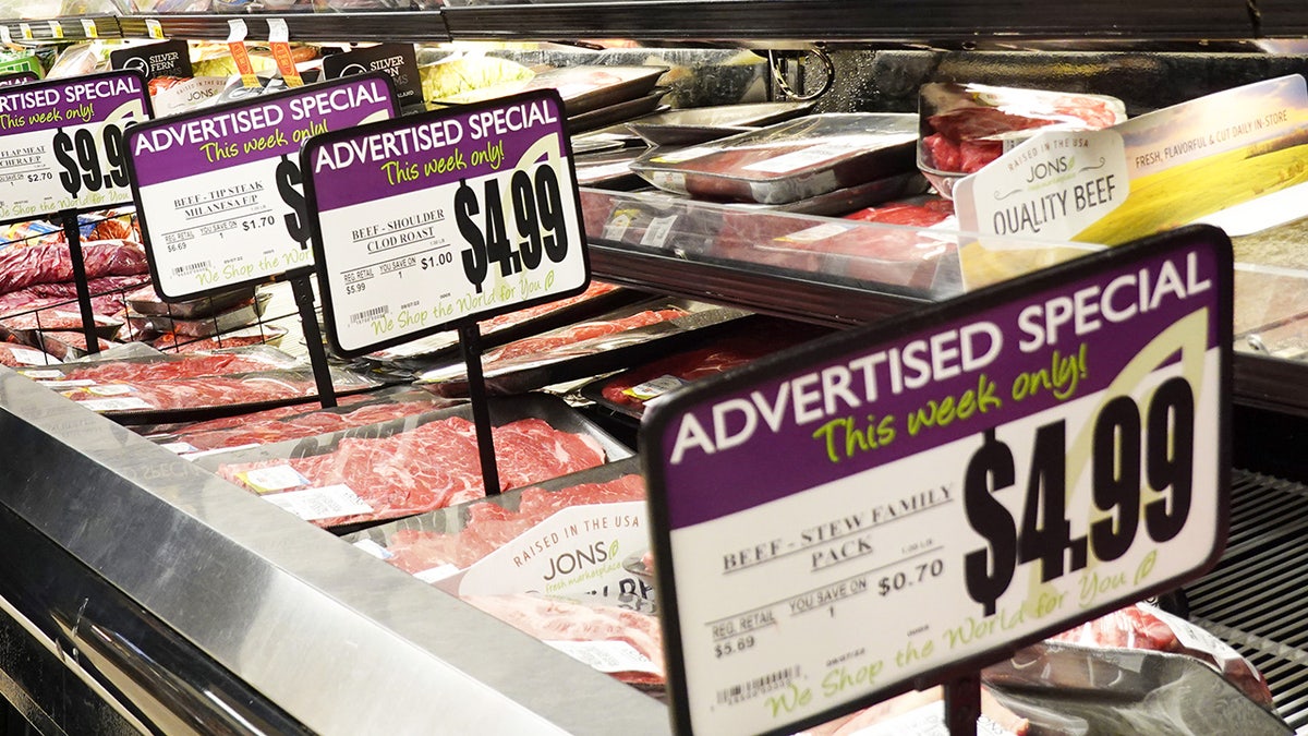 grocery store meat prices