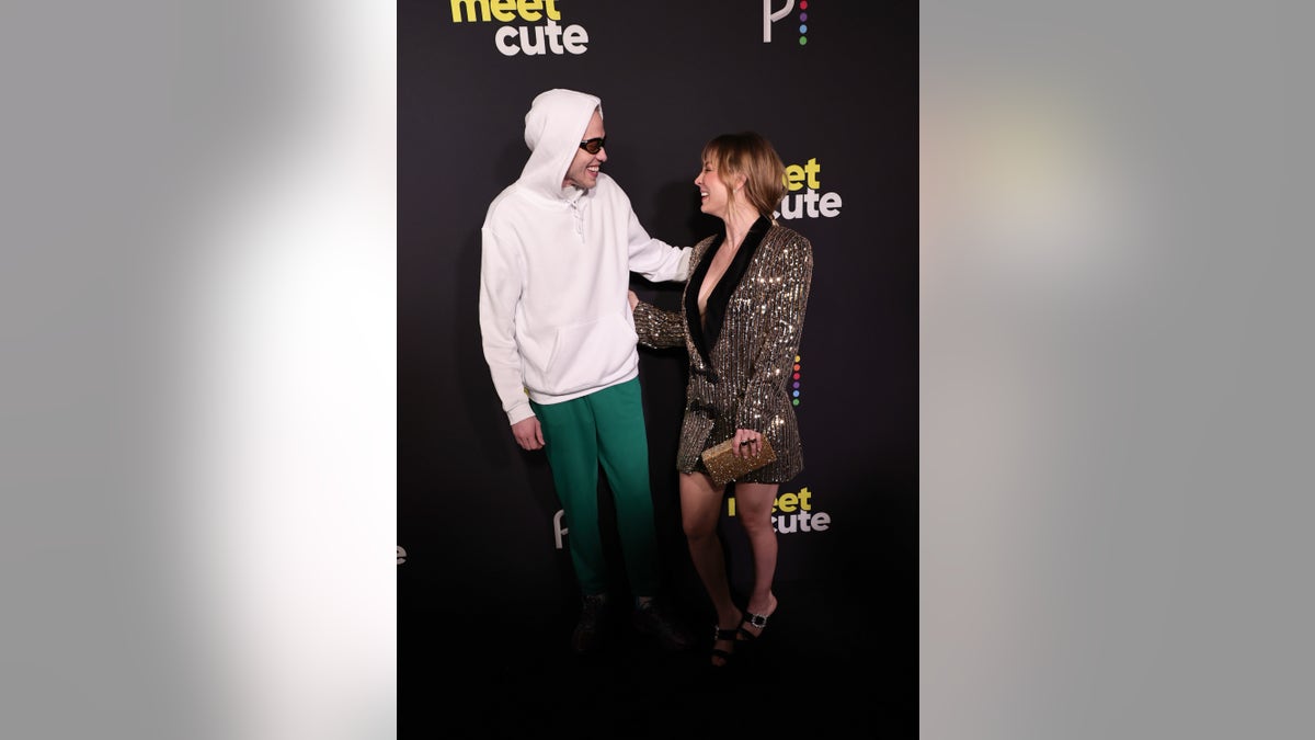 Pete Davidson Kaley Cuoco red carpet