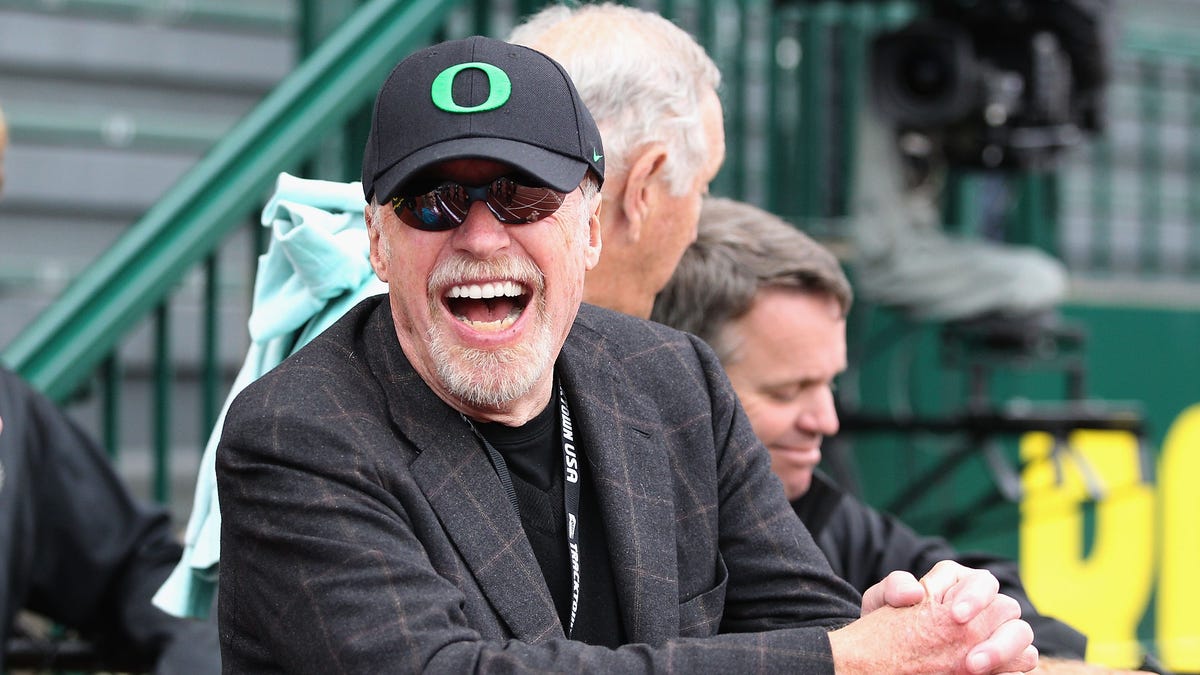 Phil Knight smiling