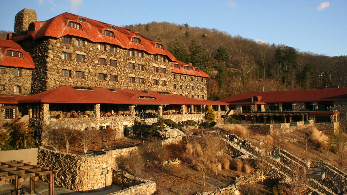 View of Sunset Terrace at the Omni Grove Park Inn