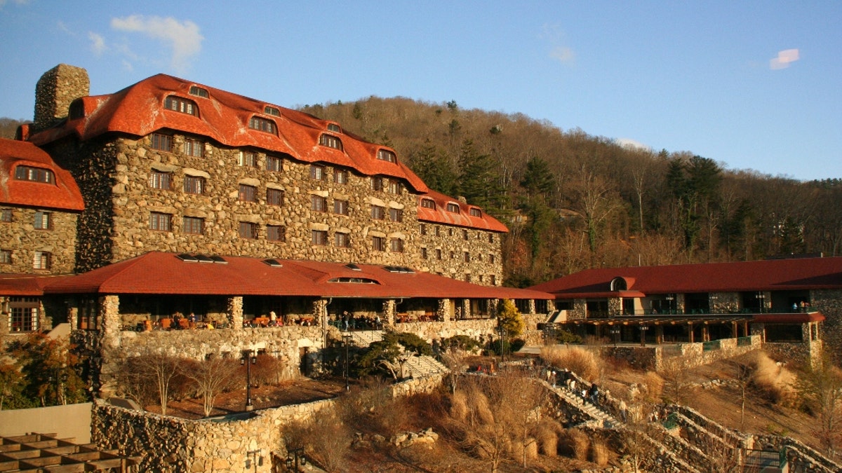 View of Sunset Terrace at the Omni Grove Park Inn