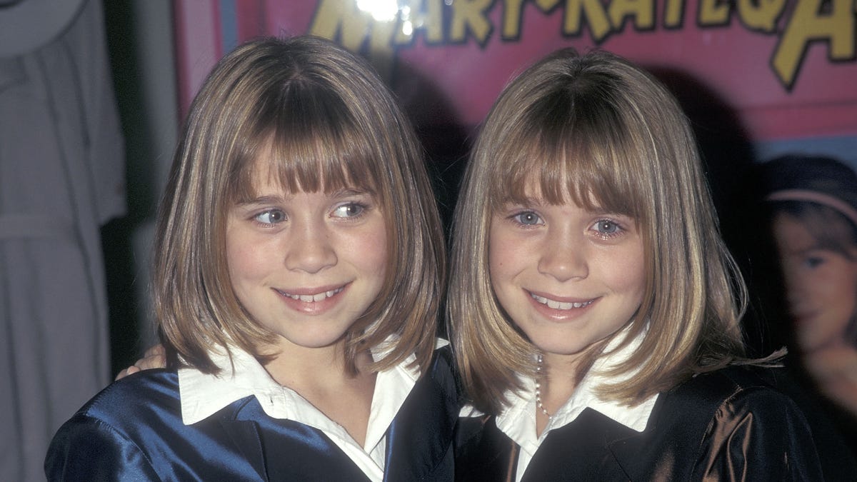 Olsen Twins when they were young