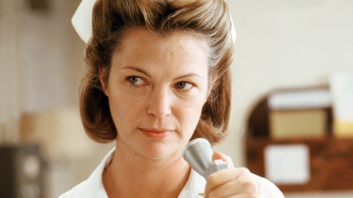 A photo of Louise Fletcher as Nurse Ratched