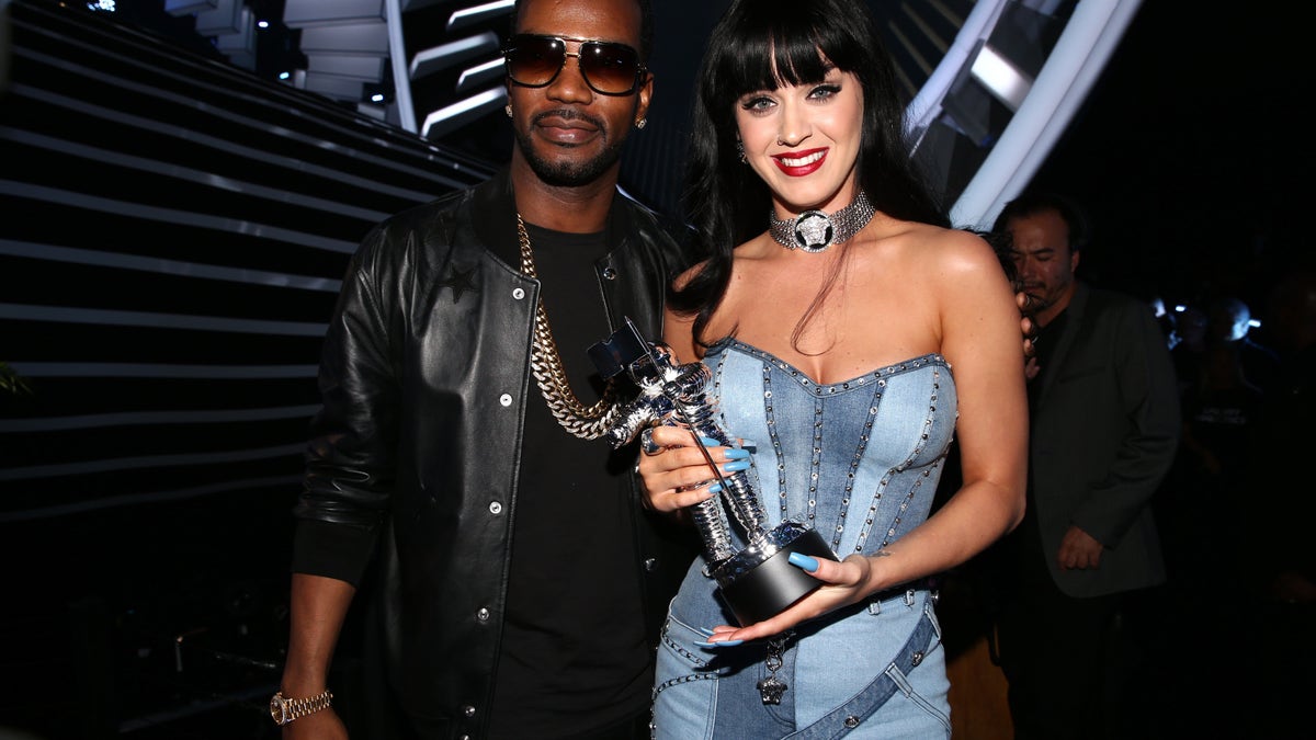 Juicy J and Katy Perry at the MTV Video Music Awards in 2014