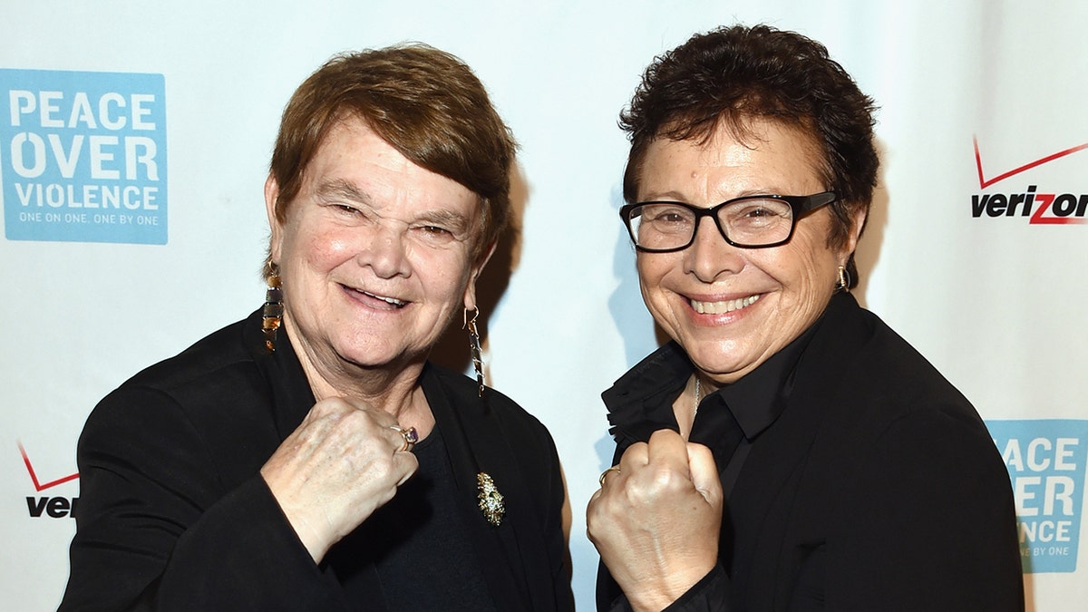 LA County Board of Supervisors Sheila Kuehl with anti-violence activist 