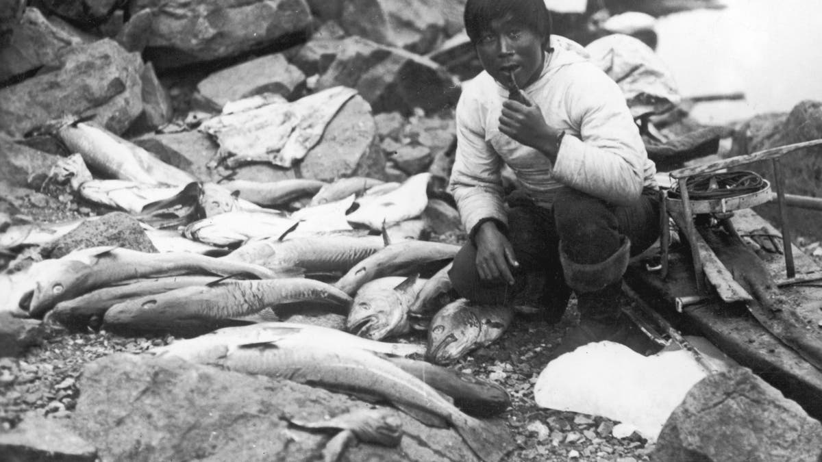 Inuit fisherman