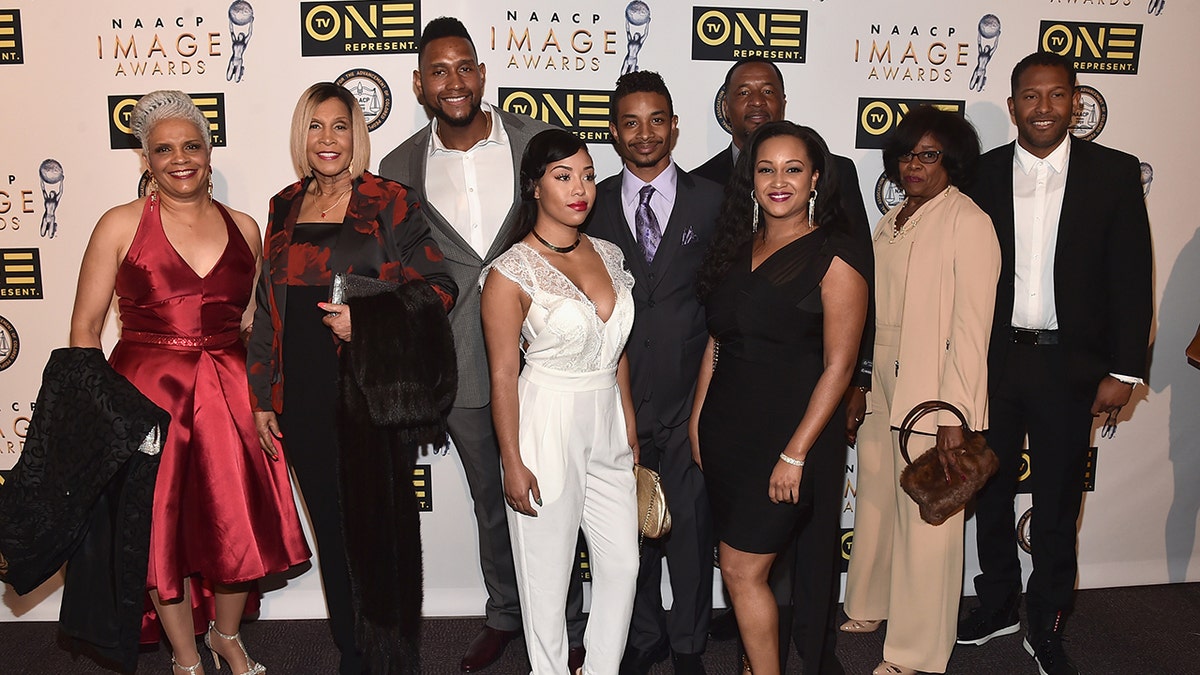 The cast of "Welcome to Sweetie Pie's"