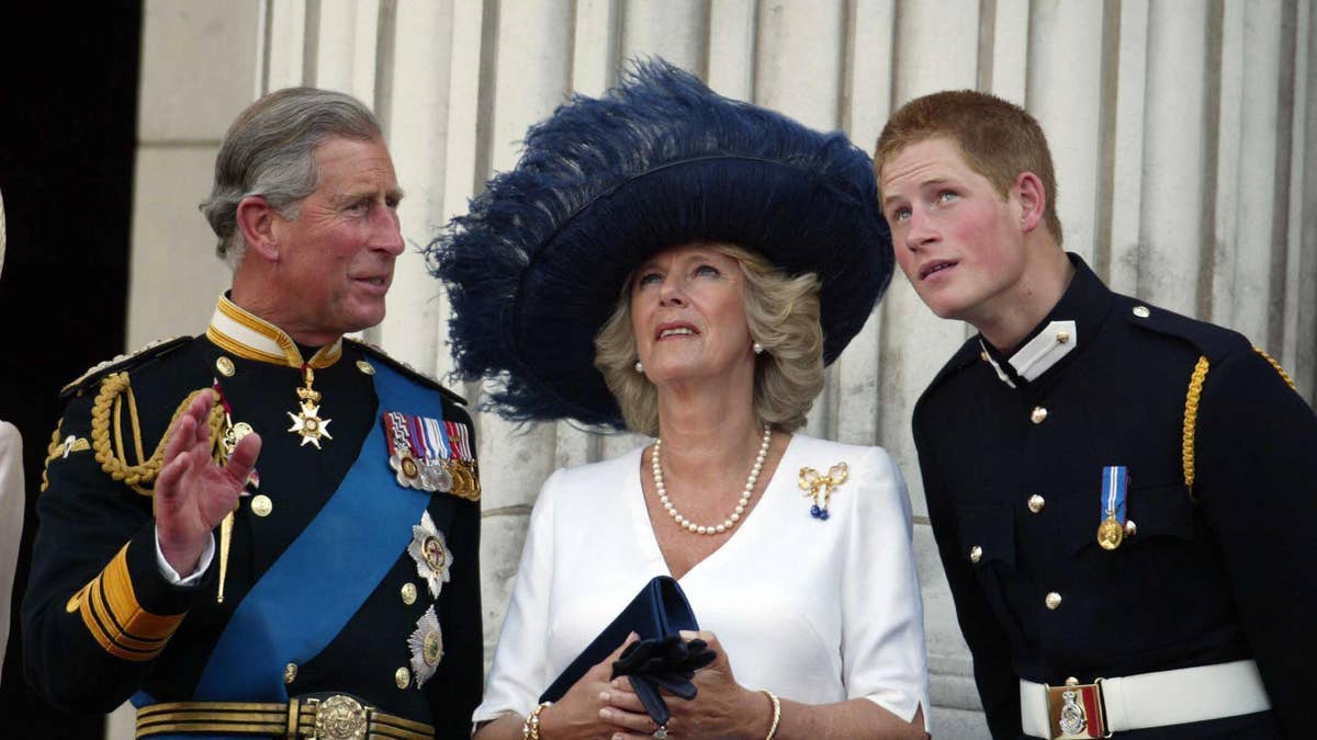 King Charles, Camilla and Harry