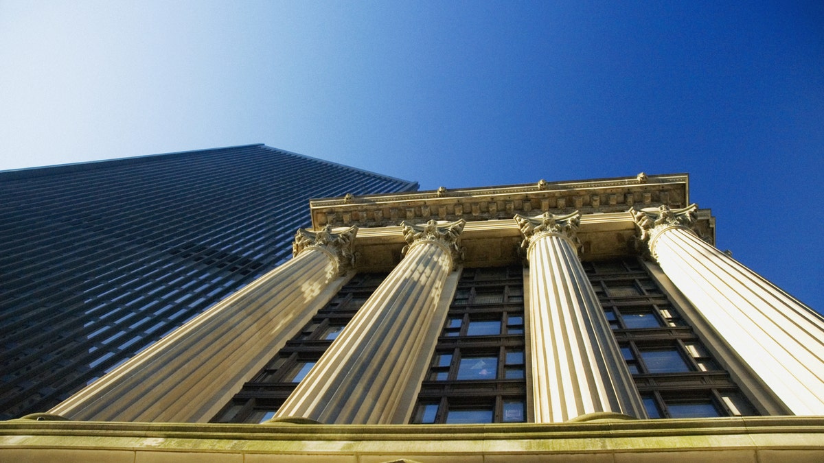 Old Courthouse in Boston.