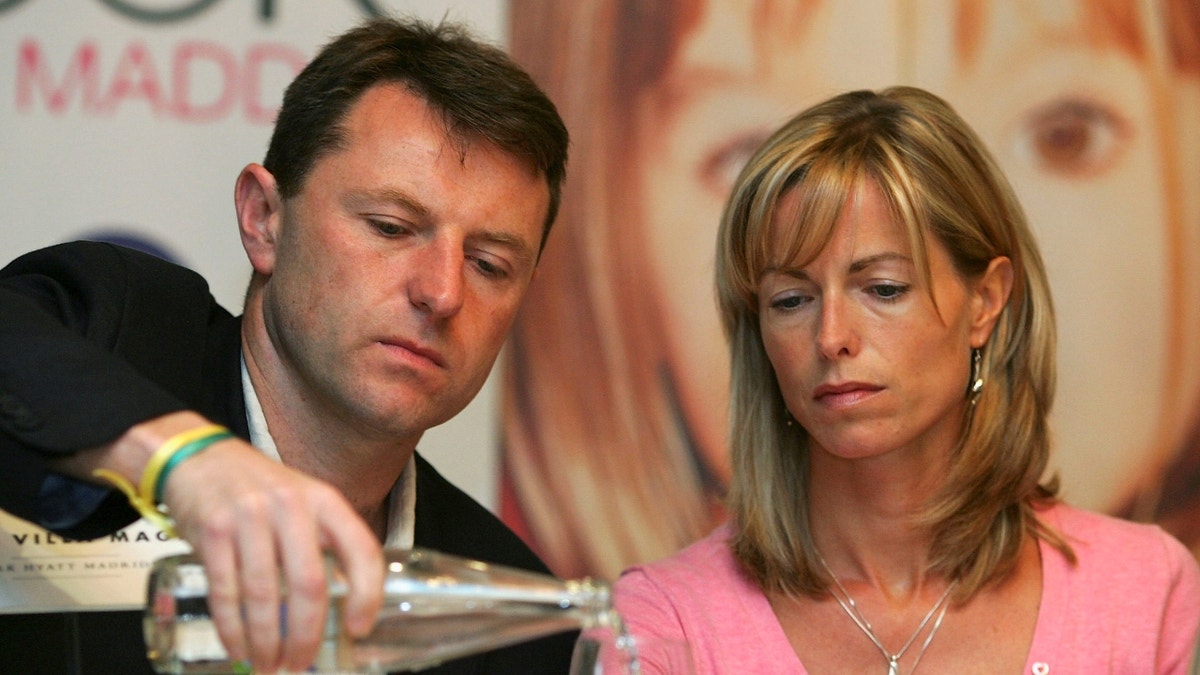 Kate and Gerry McCann sitting down