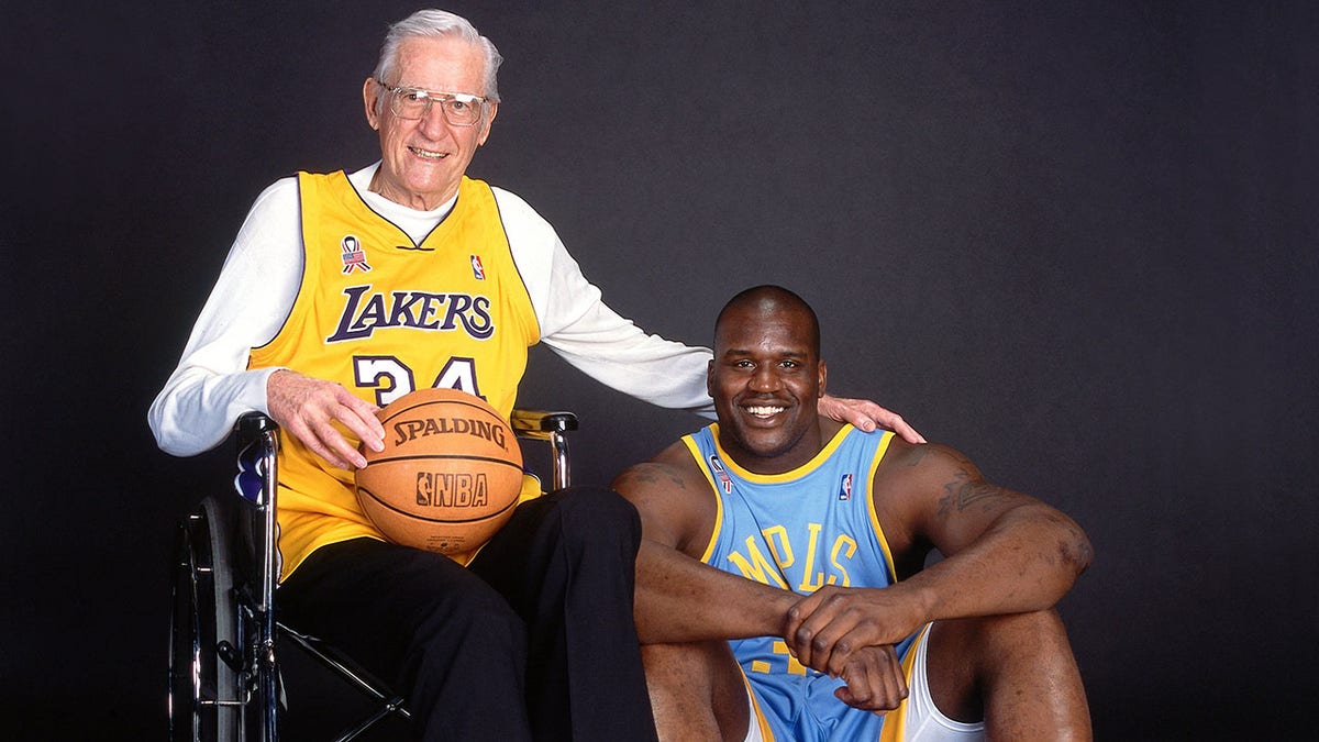 George Mikan and Shaquille O'Neal