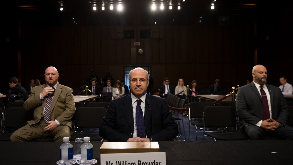 Bill Browder testifying