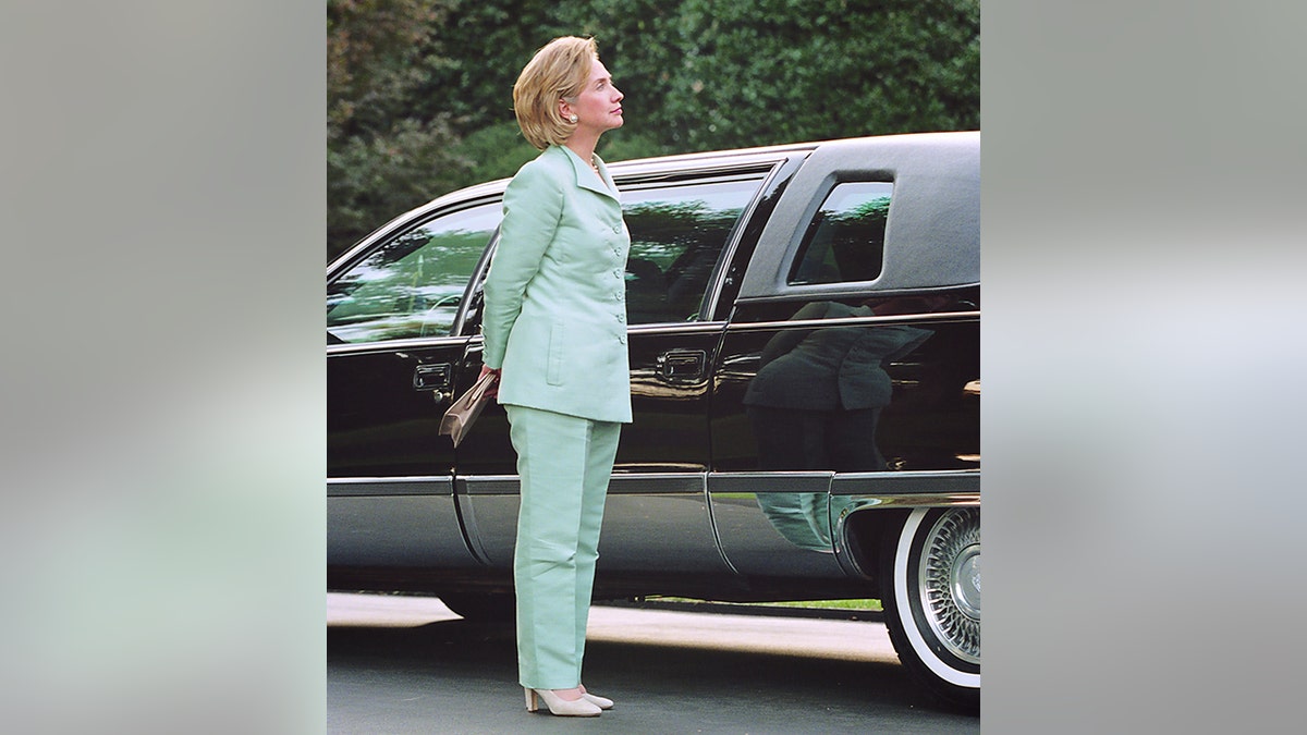 hillary clinton pantsuit