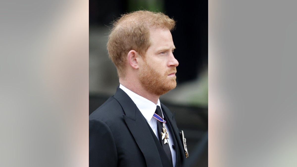 Prince Harry Queen Elizabeth funeral