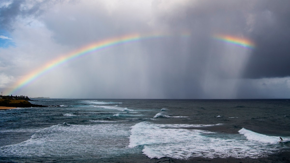 Paia, Hawaii, rainbow