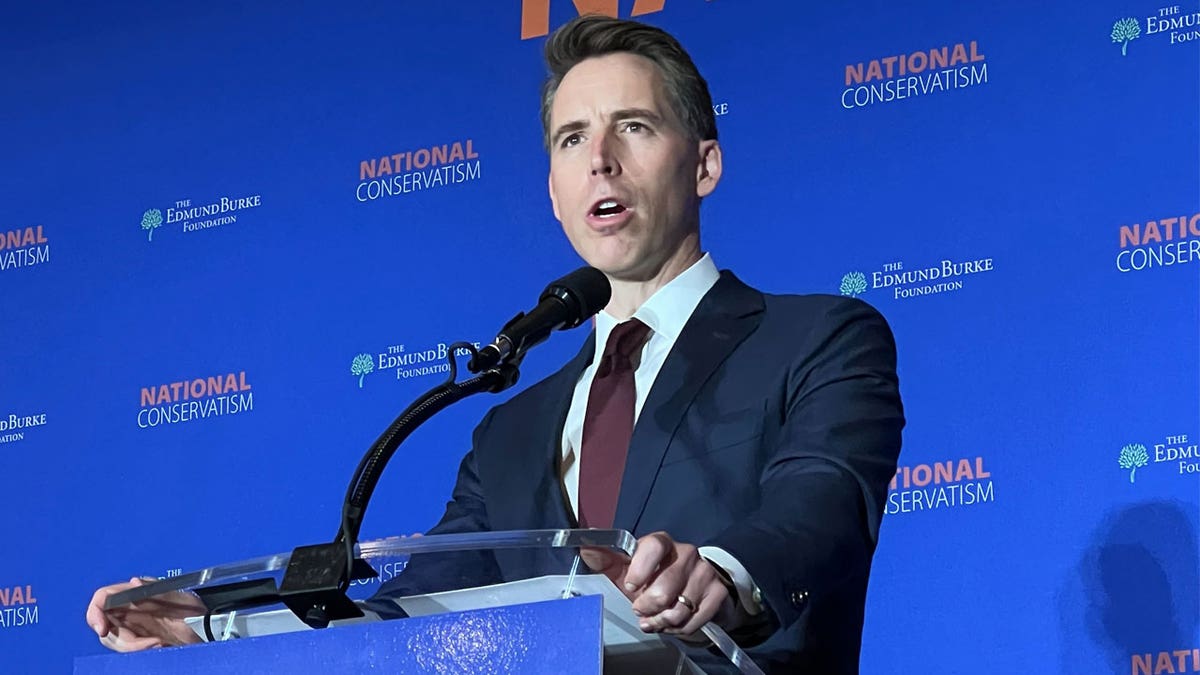 Josh Hawley at NatCon 3