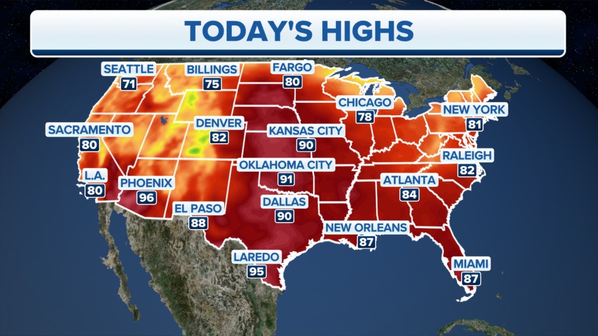 High temperatures