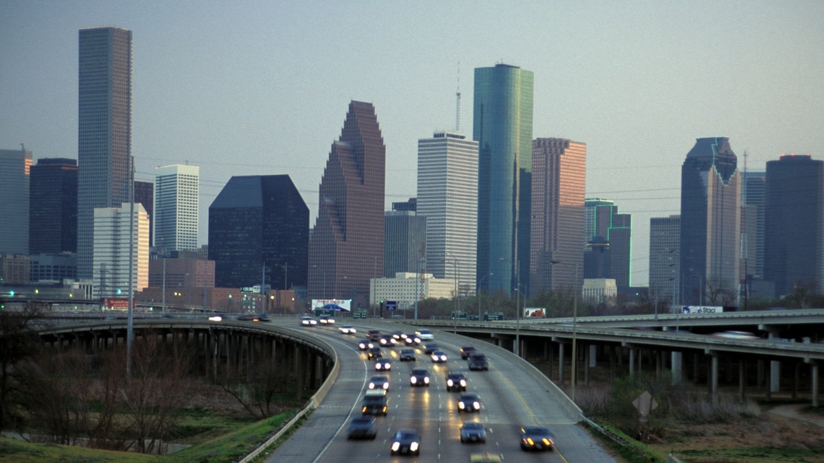 The Houston, Texas skyline