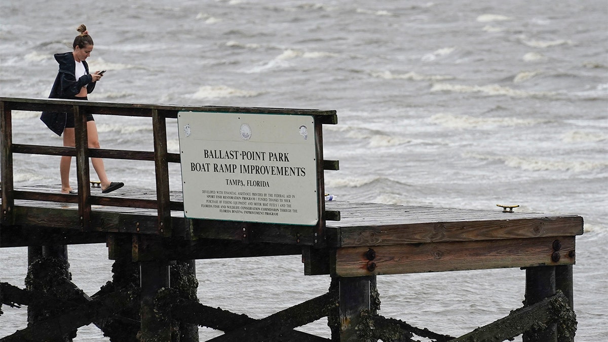 Hurricane Ian impacts Tampa, Florida