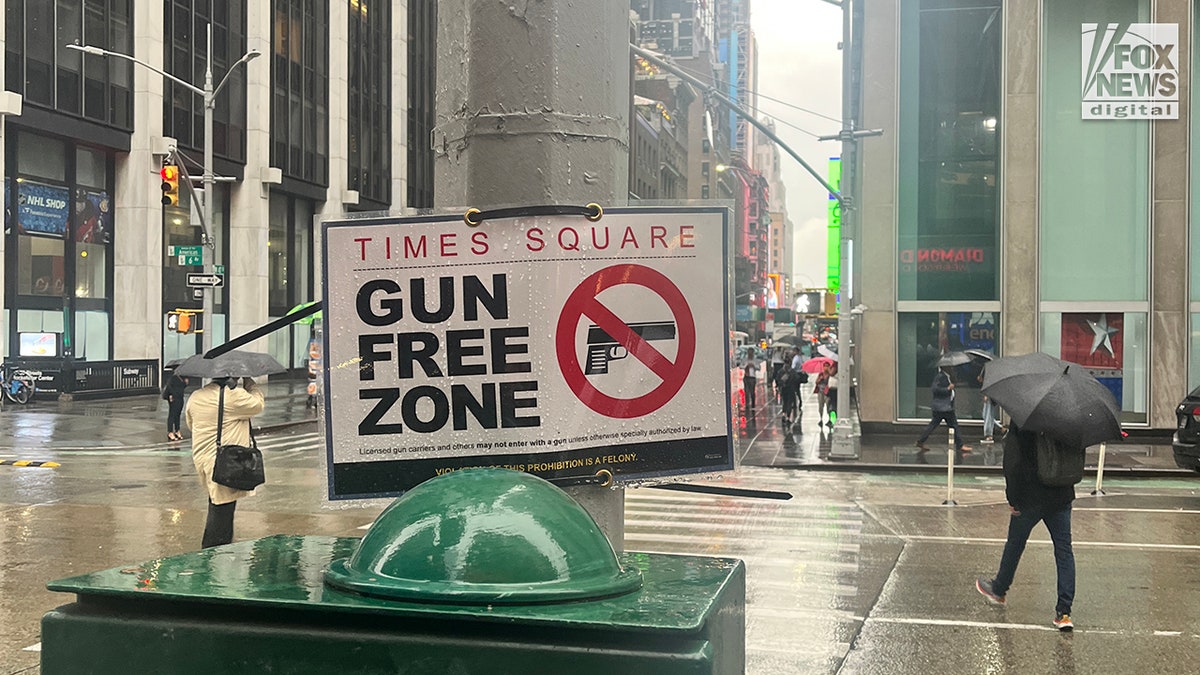 gun times square 2nd amendment ban