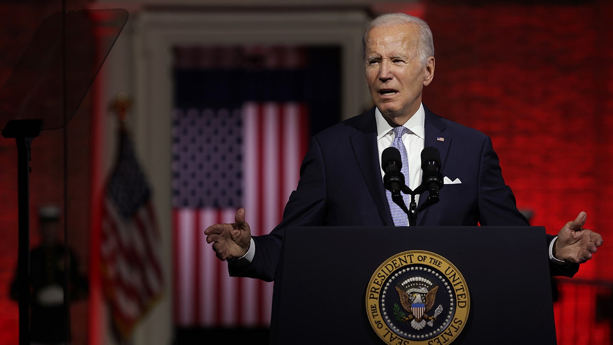 Biden at Philadelphia speech