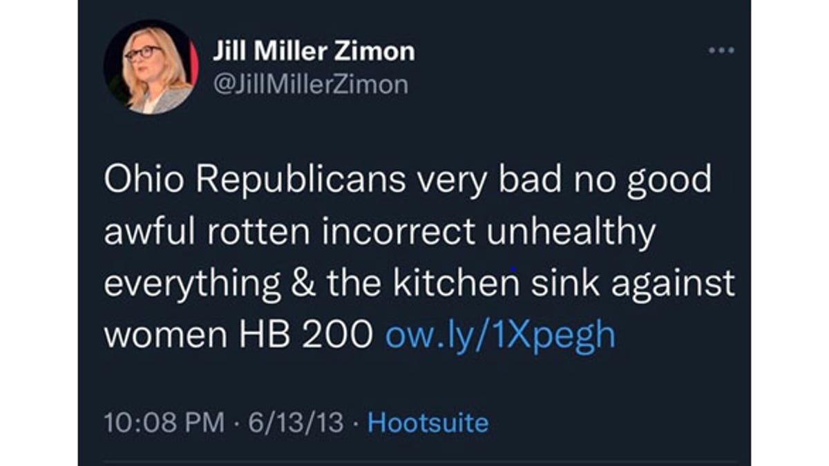 Jill Miller Zimon Republican criticism