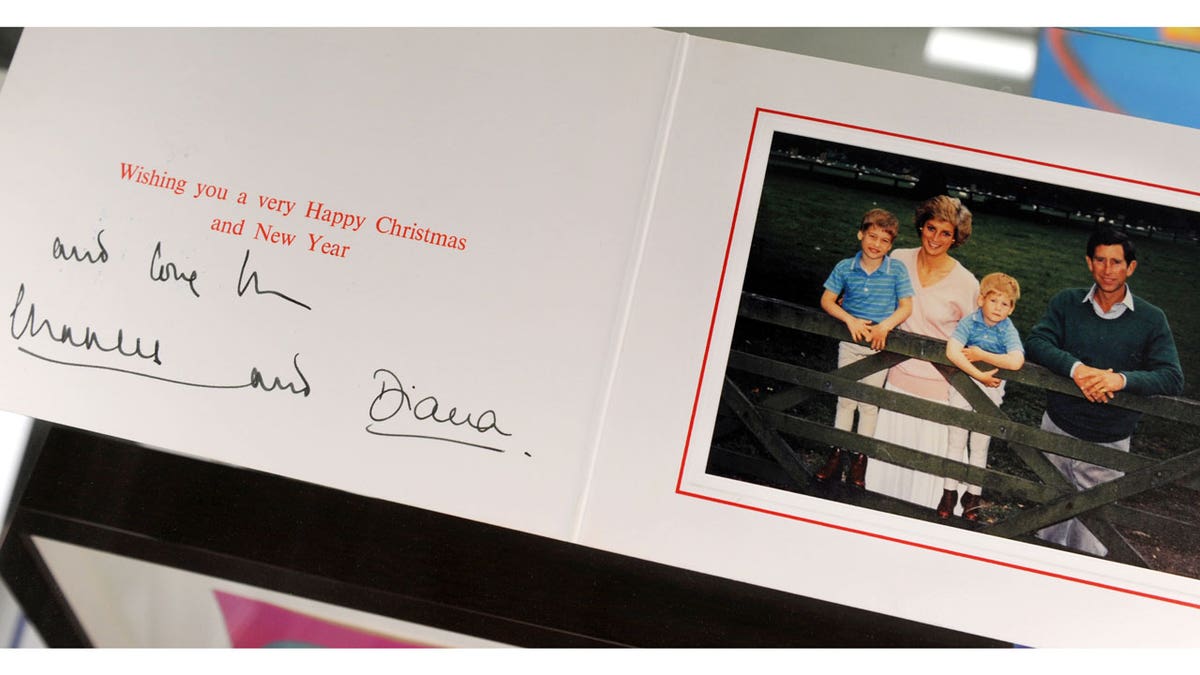 Prince Charles, Princess Diana send Christmas Card to Johnny Cash