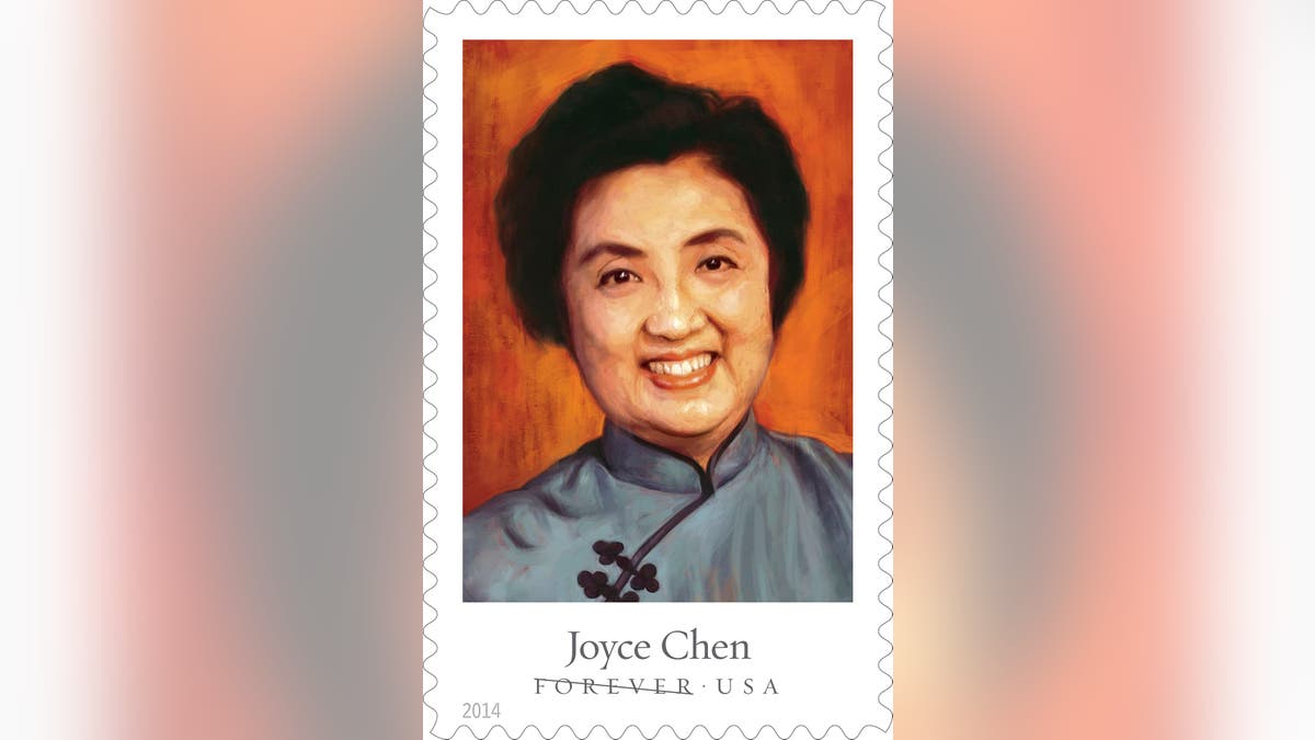 Forever stamp featuring Joyce Chen