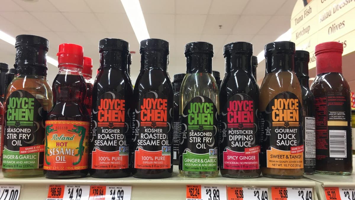 Joyce Chen sauces, oils