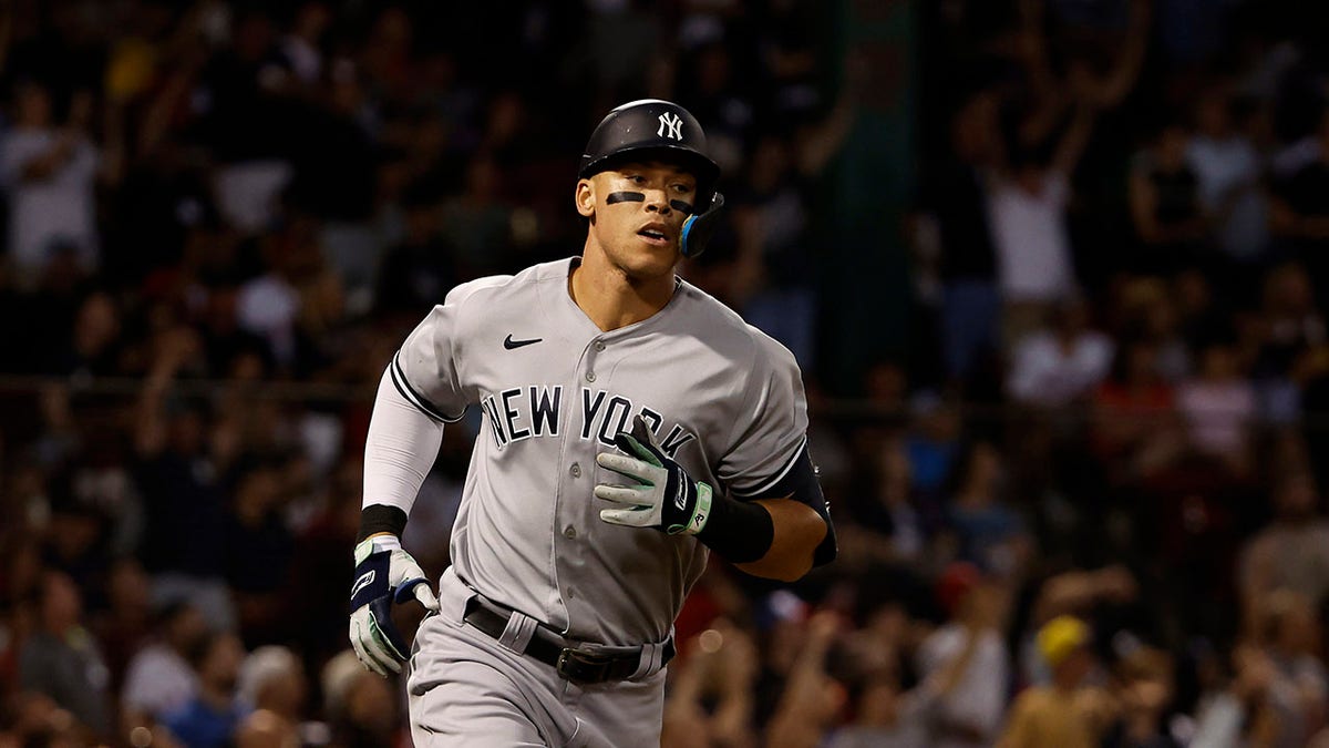 Aaron Judge after Fenway homer