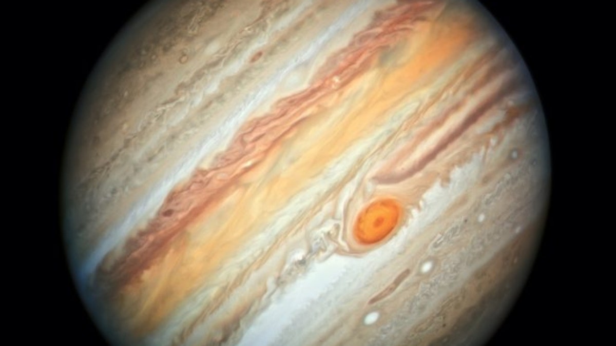 A photo of Jupiter