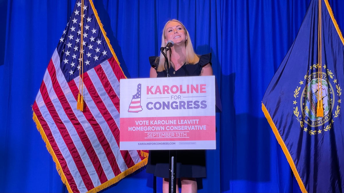 Republican congressional candidate Karoline Leavitt