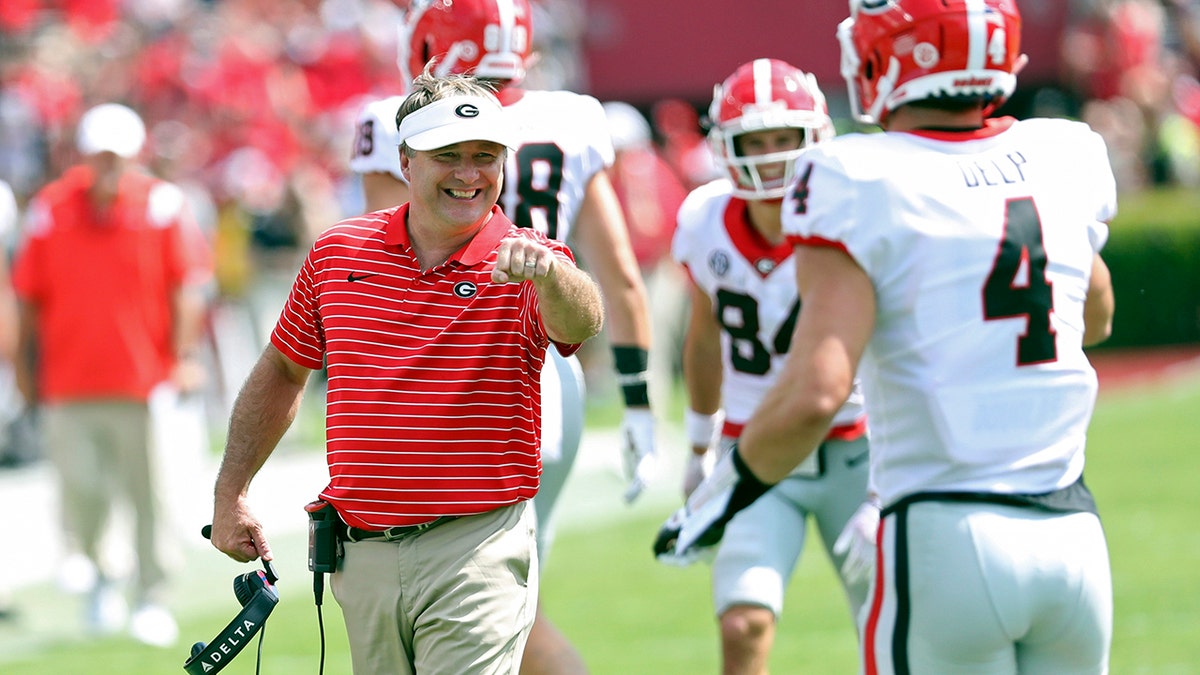 Kirby Smart happy with his team