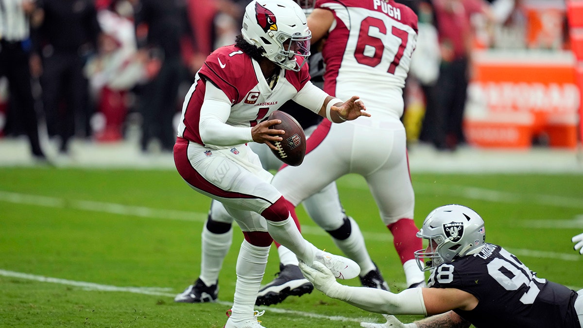 Around The NFL on X: Kyler Murray on Cardinals' comeback win over Jaguars:  The last two years, we would have lost that game for sure    / X
