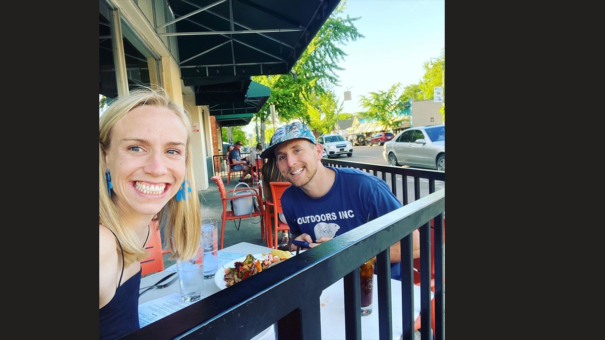 Eliza Fletcher and her husband Richie