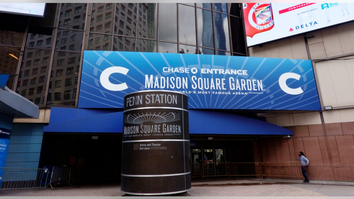 Entrance to Madison Square Garden