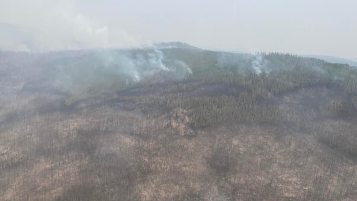 Montana wildfire smoke