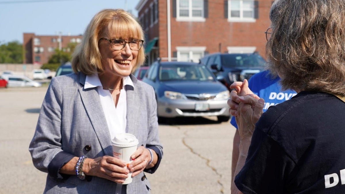 Democratic Sen. Maggie Hassan of New Hampshire runs for re-election