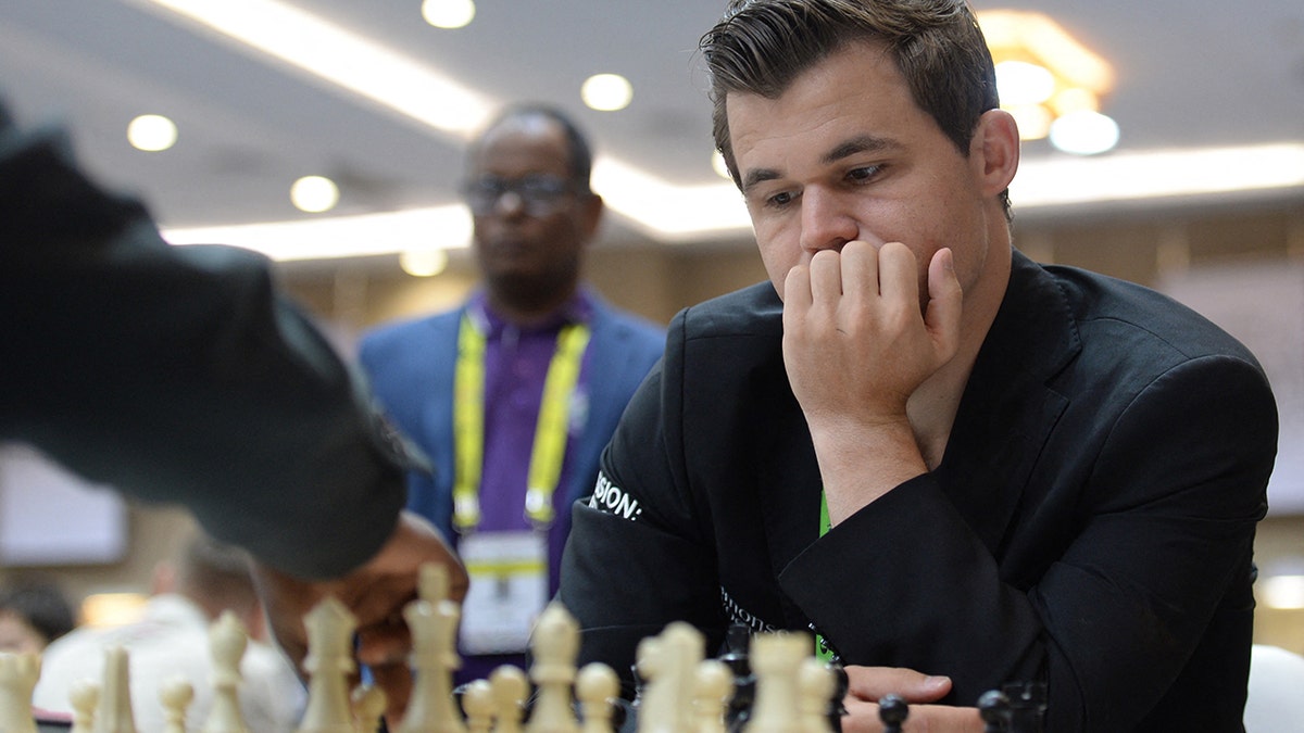 Magnus Carlsen in Zambia