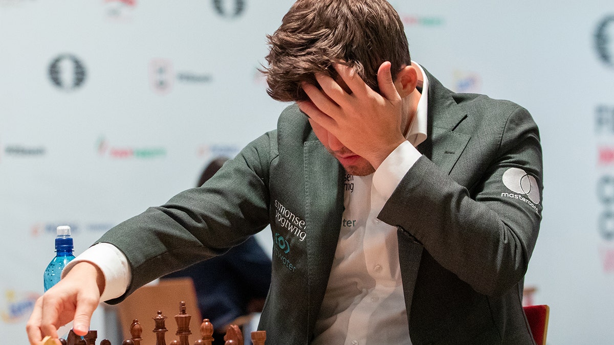 Magnus Carlsen in December 2021