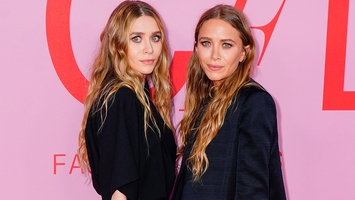 Mary-Kate and Ashley Olsen make rare joint appearance at The Row fashion show during Paris Fashion Week