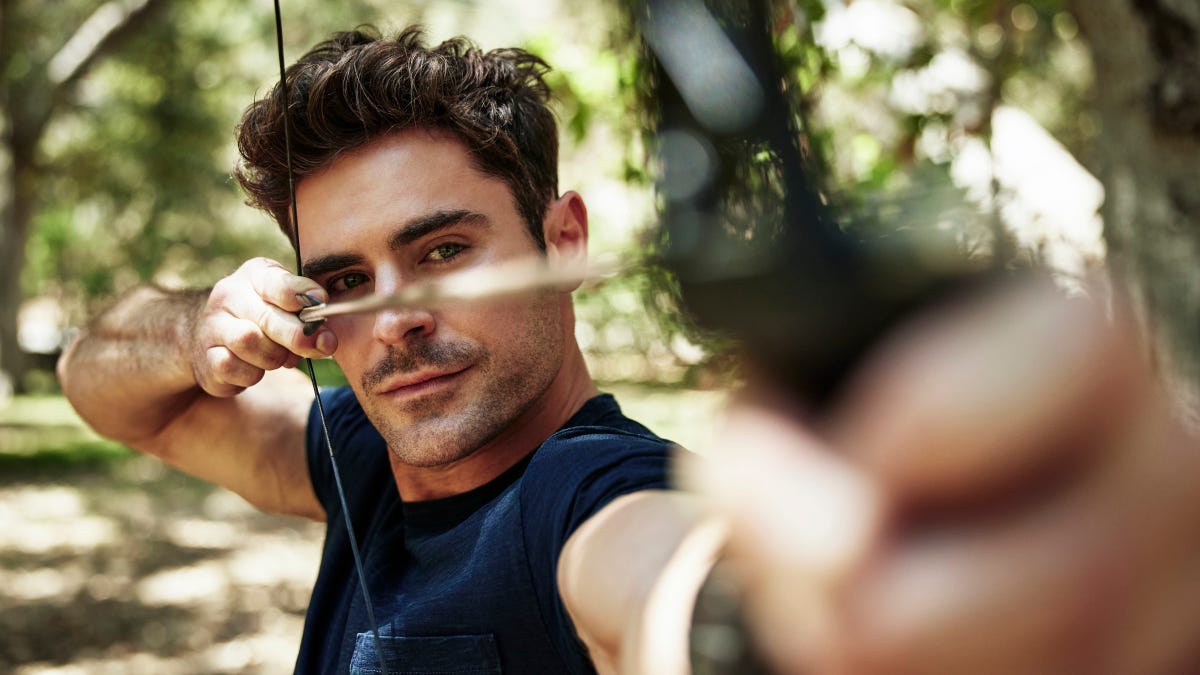 Zac Efron bow and arrow