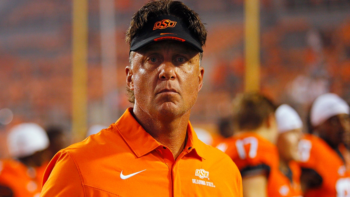 Mike Gundy in 2022
