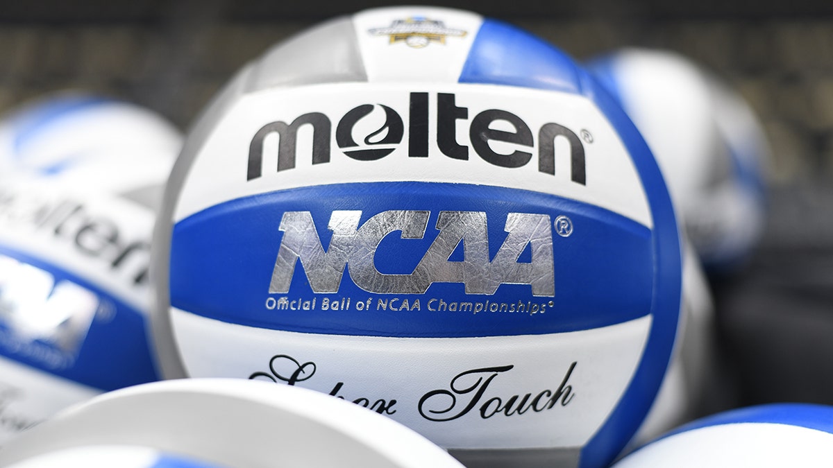 An NCAA volleyball