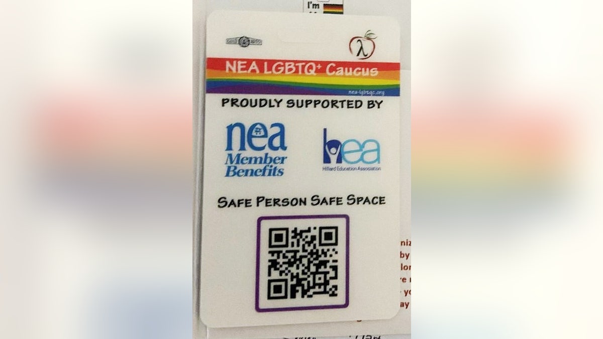 NEA LGBTQ+ badge