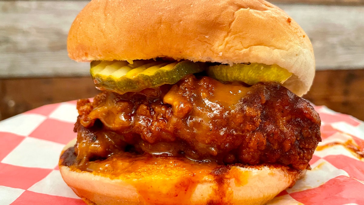 Nashville hot chicken sandwich